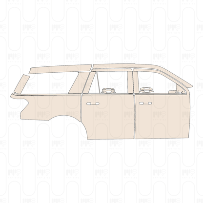 Pre-Cut PPF Ford Expedition Extended Wheelbase XLT 2022