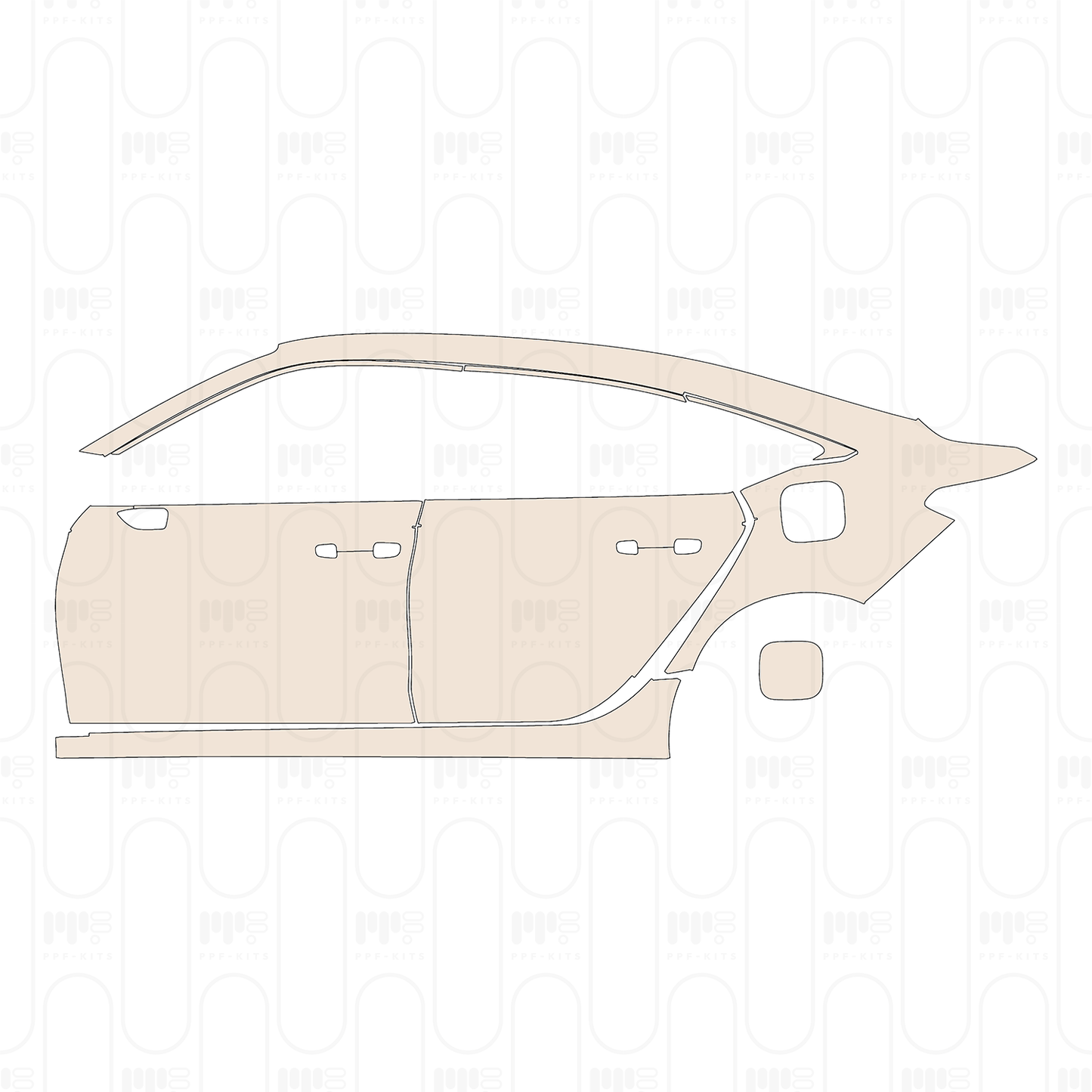 Pre-Cut PPF Honda Civic Sedan Base 2022