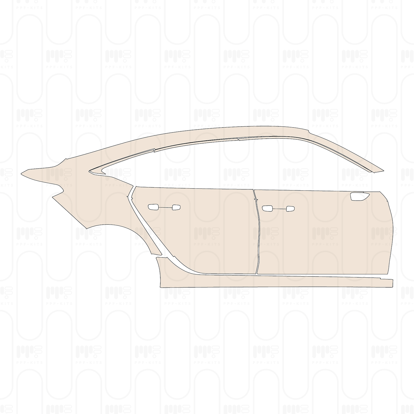 Pre-Cut PPF Honda Civic Sedan Base 2022