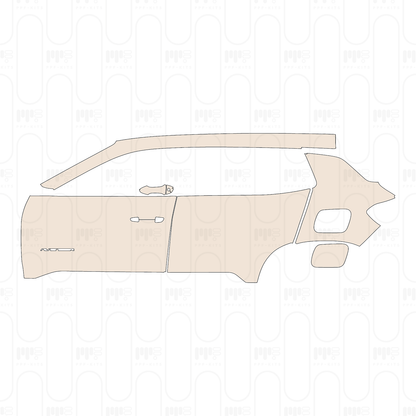 Pre-Cut PPF JEEP Avenger Electric 2024