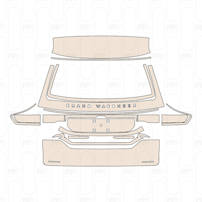 Pre-Cut PPF JEEP Grand Wagoneer Standard Wheelbase Series II 2022