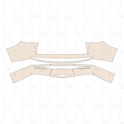 Pre-Cut PPF JEEP Grand Wagoneer Standard Wheelbase Series II 2022
