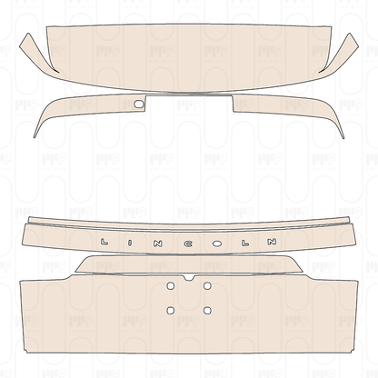 Pre-Cut PPF Lincoln Navigator Standard Wheelbase 2023