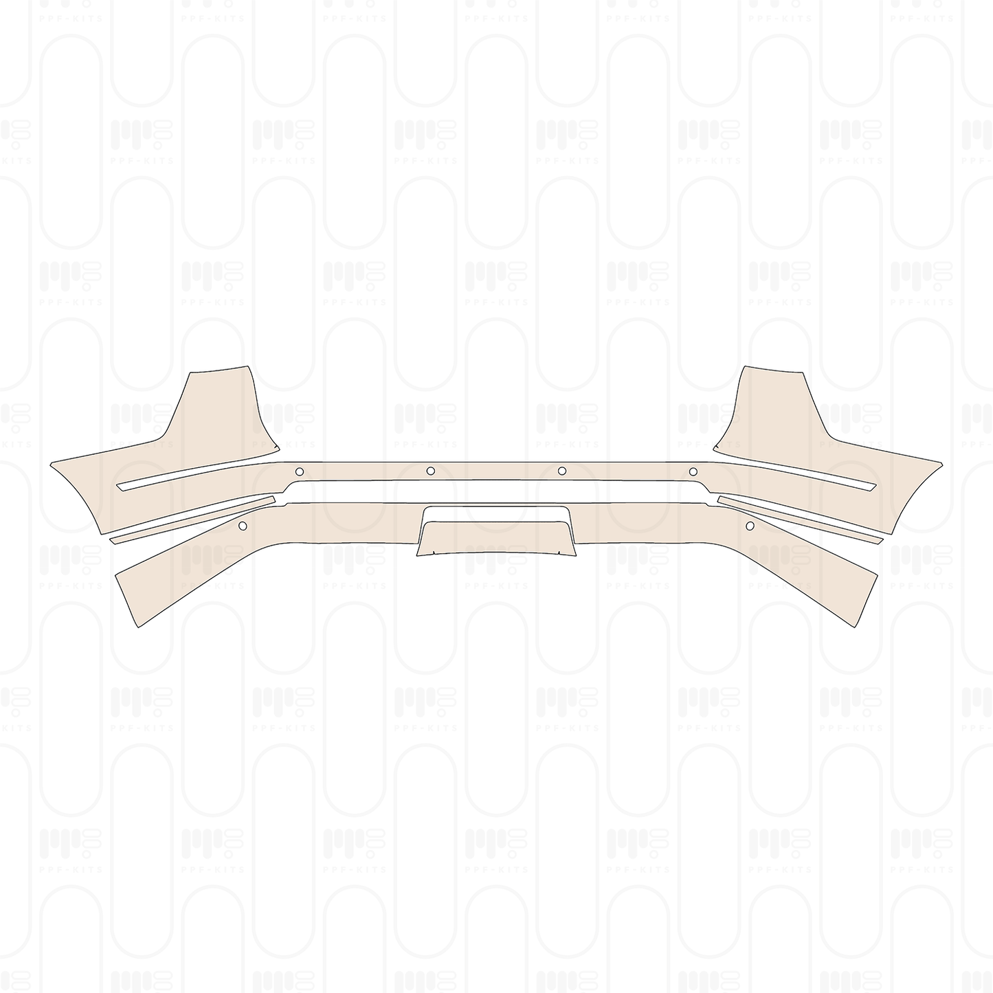 Pre-Cut PPF Lincoln Navigator Standard Wheelbase 2023