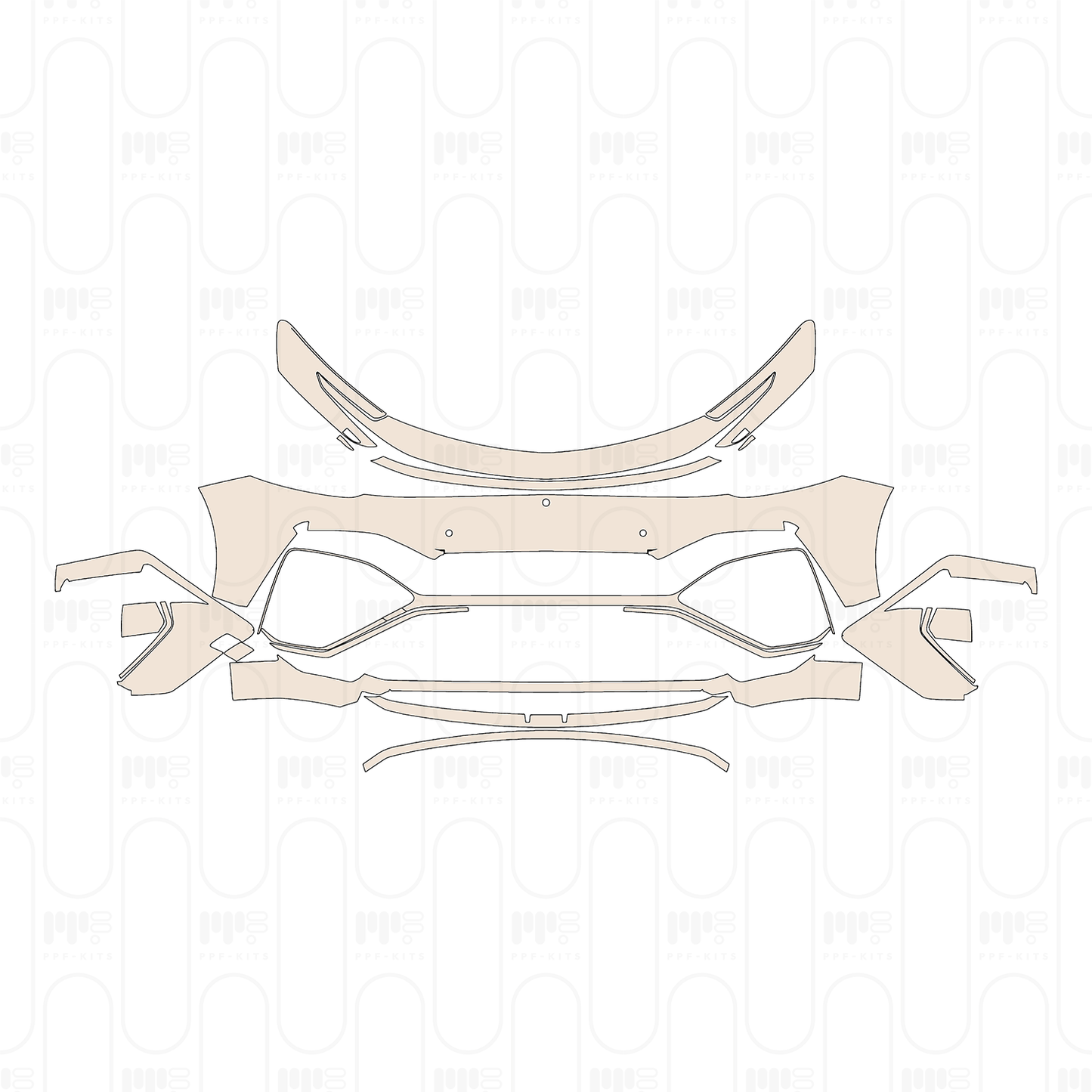Pre-Cut PPF MG Marvel R Electric 2024