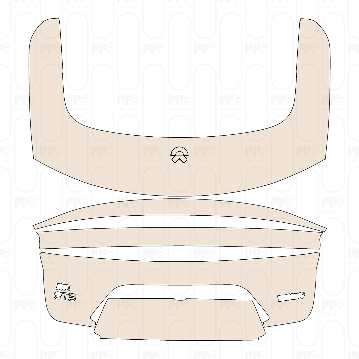 Pre-Cut PPF NIO ET5 2023