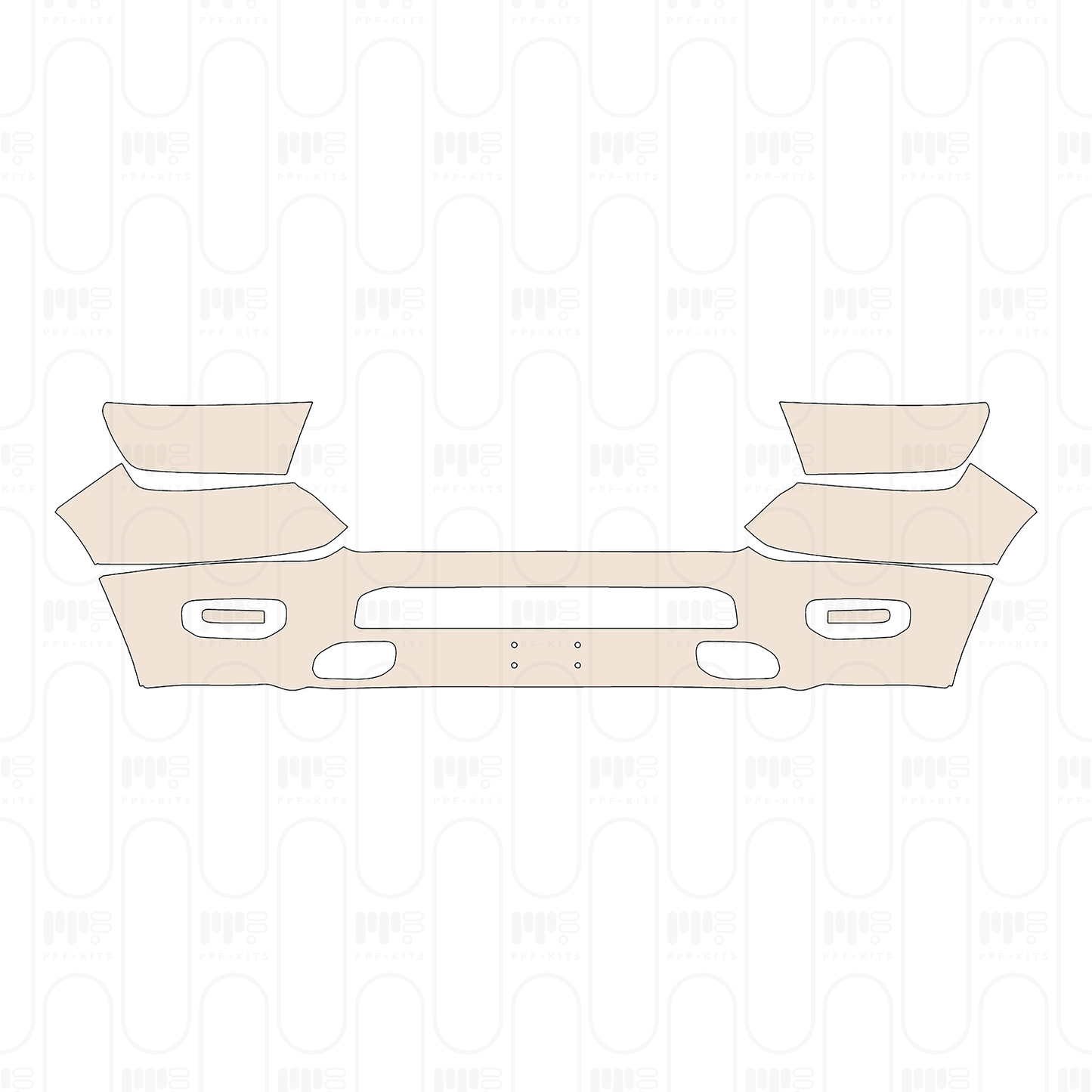Pre-Cut PPF RAM Trucks 1500 Crew Cab Tradesman 2024