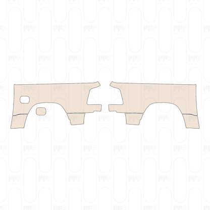Pre-Cut PPF RAM Trucks 1500 Crew Cab Tradesman 2024