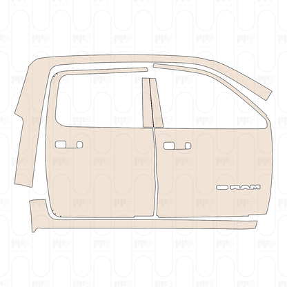 Pre-Cut PPF RAM Trucks 1500 Crew Cab Limited Longhorn 2023