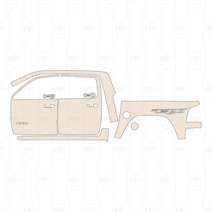 Pre-Cut PPF RAM Trucks 1500 TRX 2023