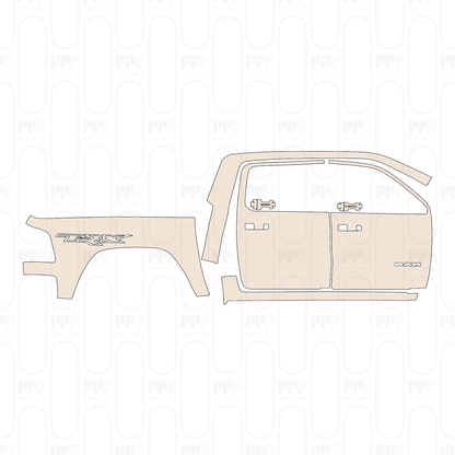 Pre-Cut PPF RAM Trucks 1500 TRX 2023