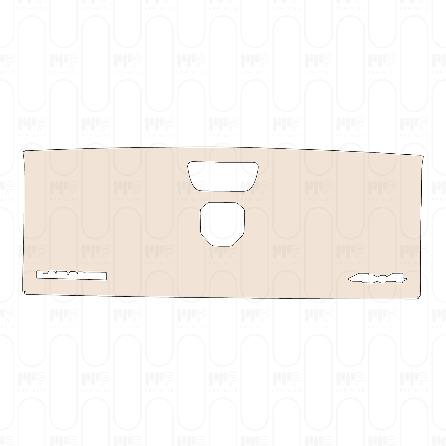 Pre-Cut PPF RAM Trucks 2500 Crew Cab Laramie 2023