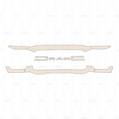 Pre-Cut PPF RAM Trucks 3500 Tradesman 2022