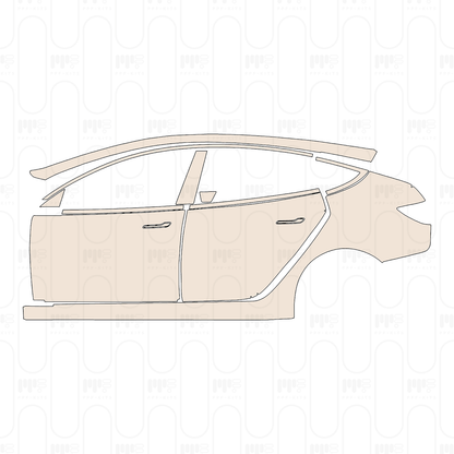 Pre-Cut PPF Tesla Model 3 (Highland) Premium 2024