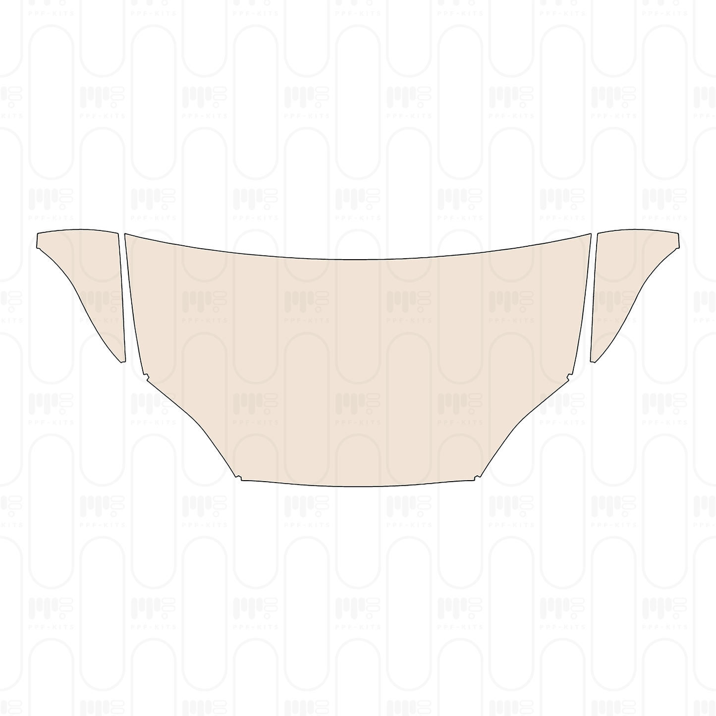 Pre-Cut PPF Tesla Model S Base 2024