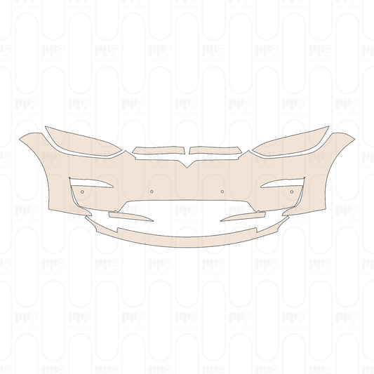 Pre-Cut PPF Tesla Model X Base 2022