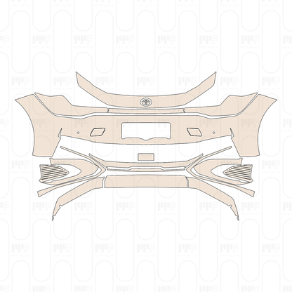 Pre-Cut PPF Toyota bZ3 2024