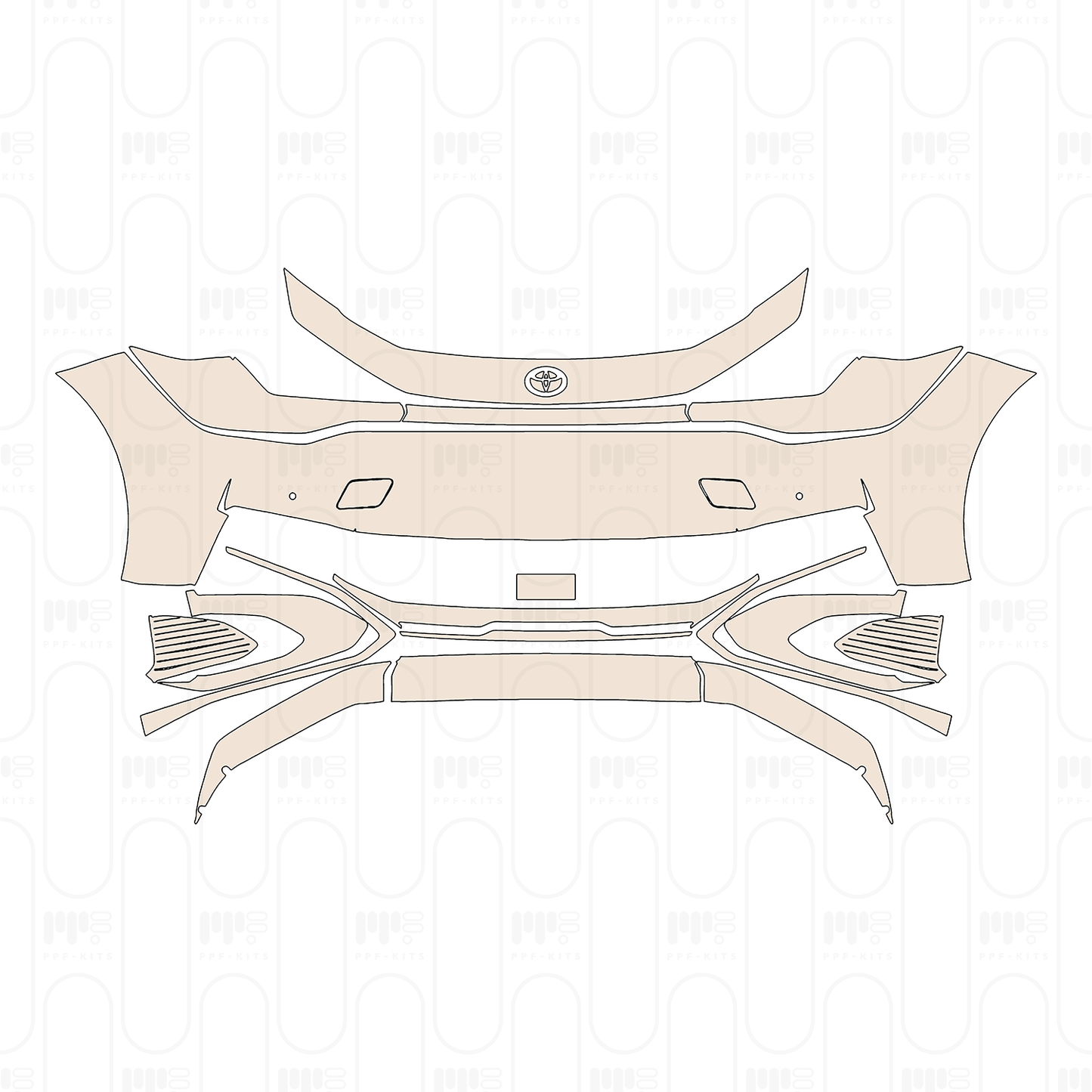 Pre-Cut PPF Toyota bZ3 2024