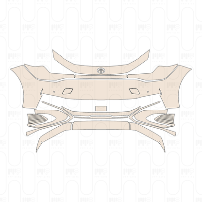 Pre-Cut PPF Toyota bZ3 2024