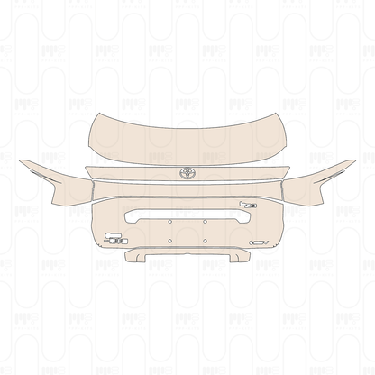 Pre-Cut PPF Toyota bZ3 2024