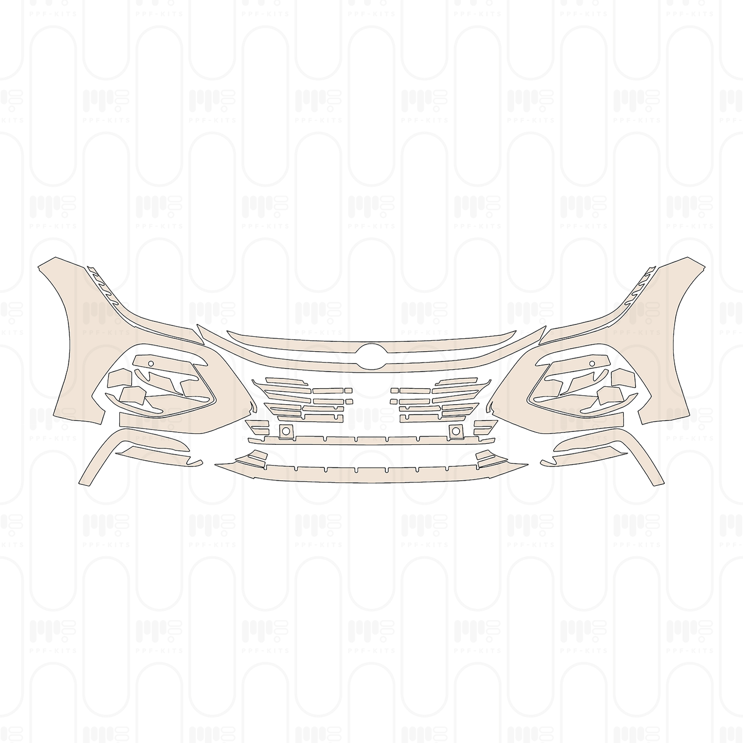 Pre-Cut PPF Volkswagen Arteon Sedan R 2023