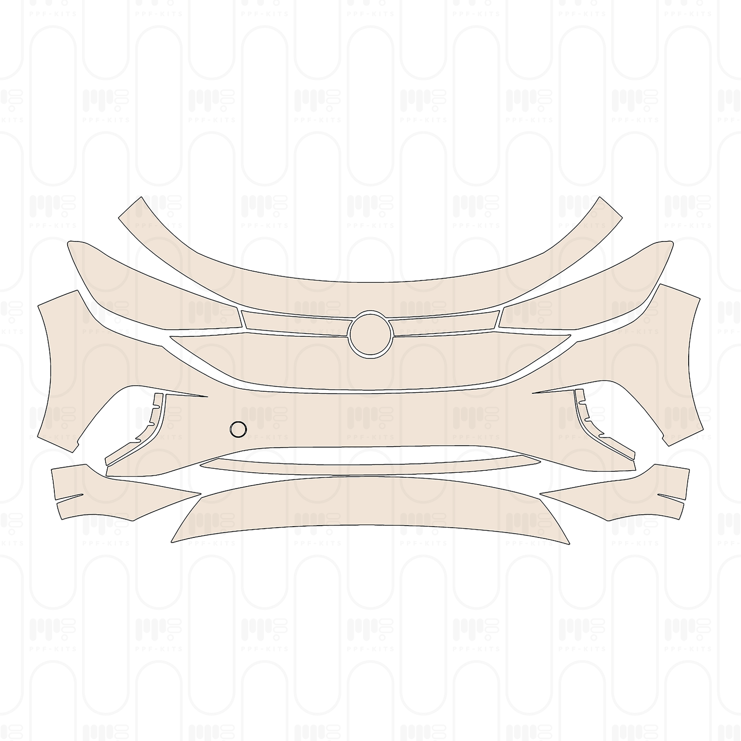 Pre-Cut PPF Volkswagen ID.4 Base 2023