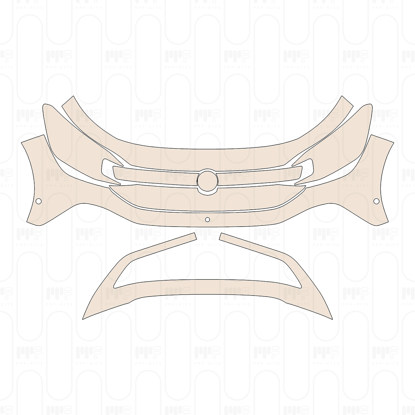 Pre-Cut PPF Volkswagen ID.6 Crozz 2023
