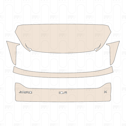 Pre-Cut PPF Volkswagen ID.6 X 2023