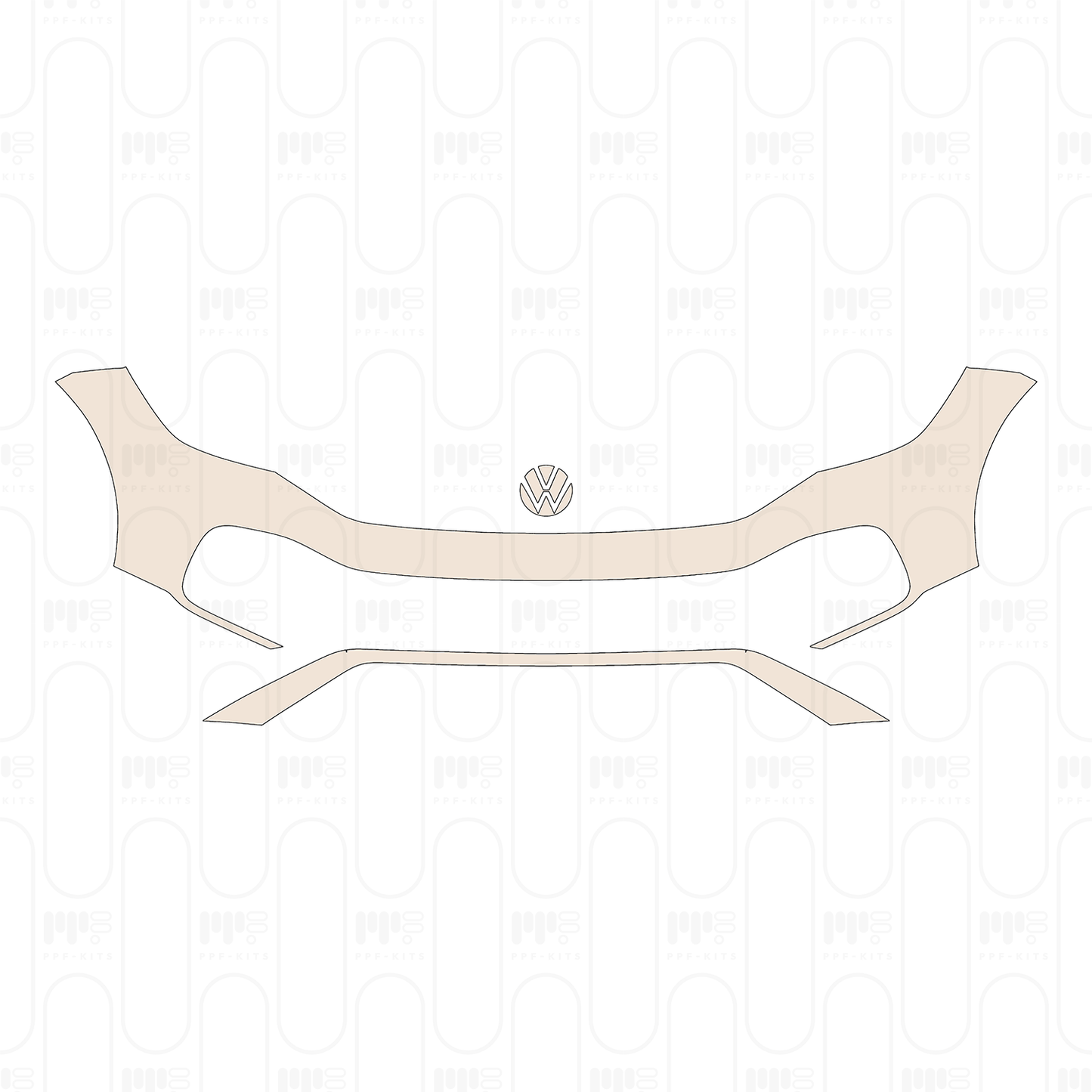 Pre-Cut PPF Volkswagen Tacqua Base 2022
