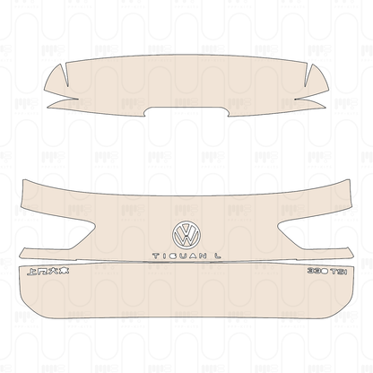 Pre-Cut PPF Volkswagen Tiguan L R-Line 2023