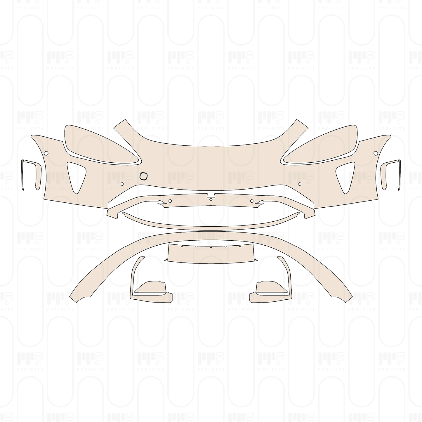 Pre-Cut PPF Xiaomi SU7 2024