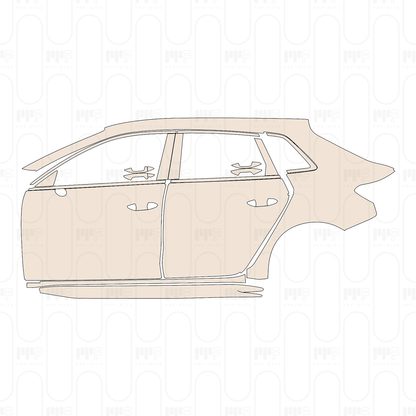 Pre-Cut PPF Audi A3 Sportback S-Line 2022