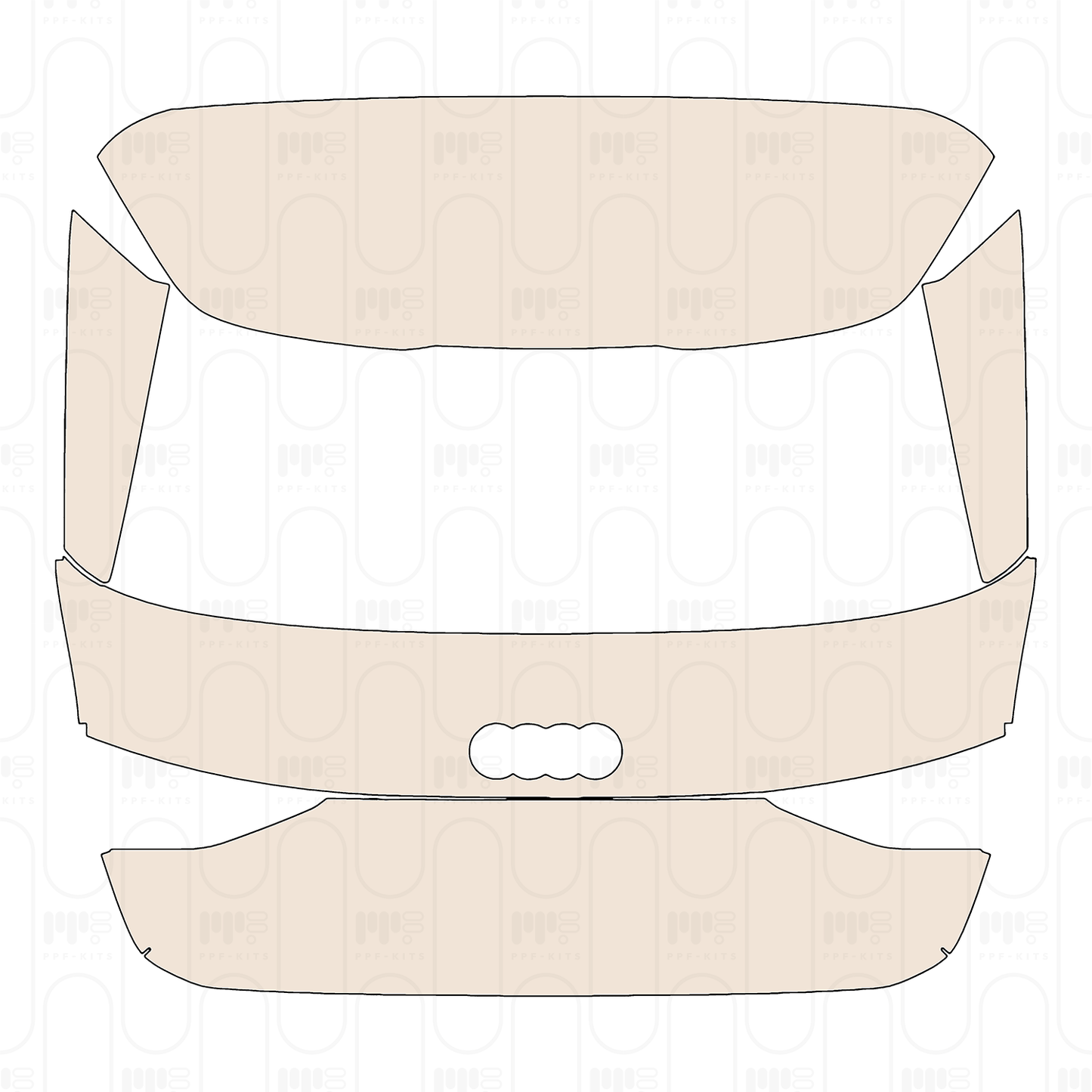 Pre-Cut PPF Audi A3 Sportback Base 2022