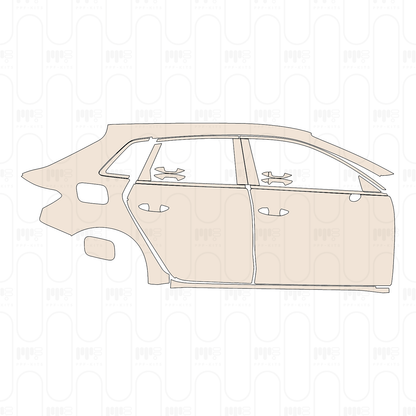 Pre-Cut PPF Audi A3 Sportback Base 2022