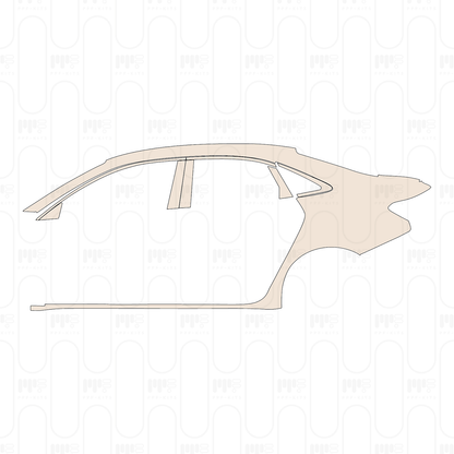 Pre-Cut PPF Audi A3 Sedan Base 2022