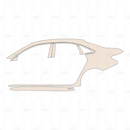 Pre-Cut PPF Audi A3 Sedan S3 2022