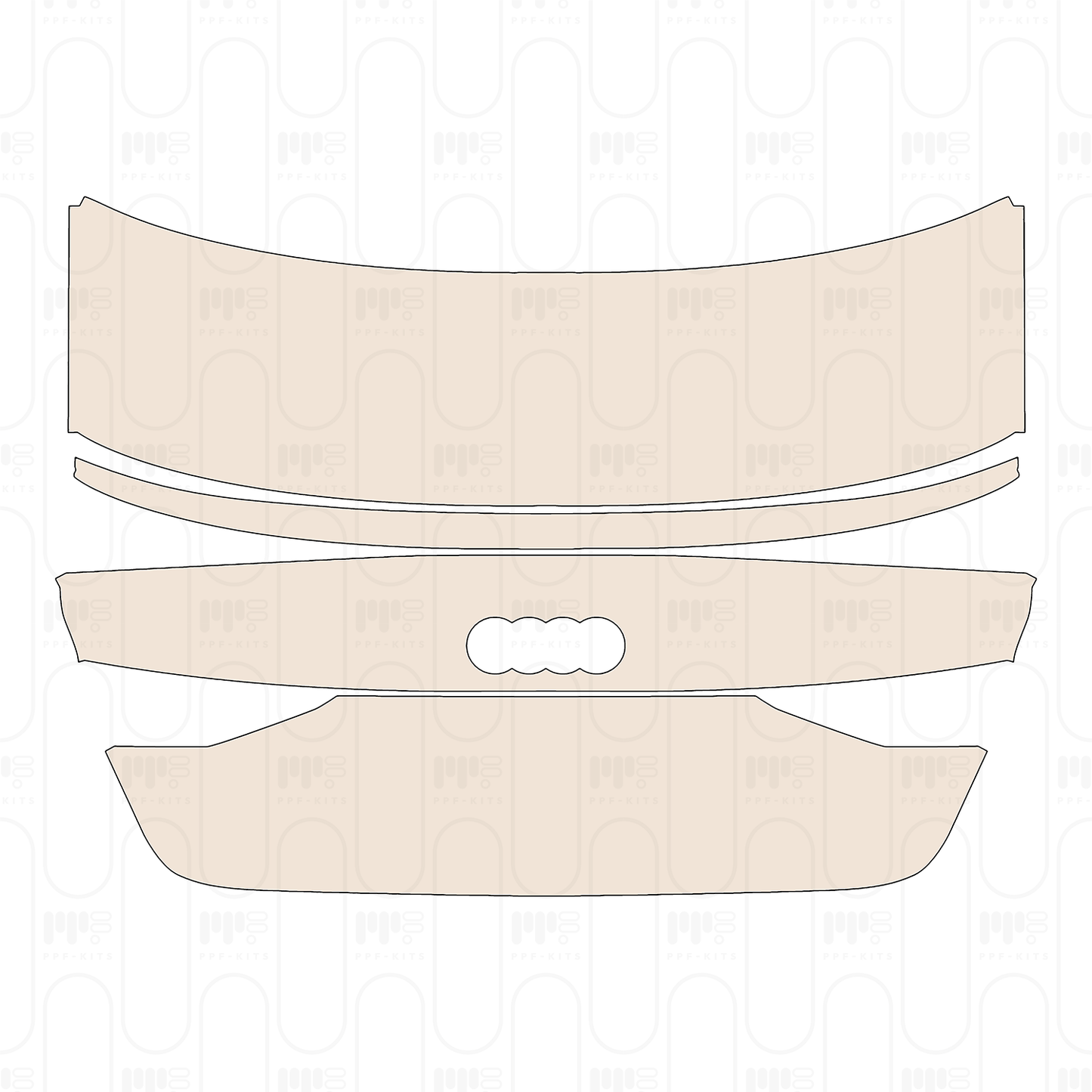 Pre-Cut PPF Audi A3 Sedan S3 2022
