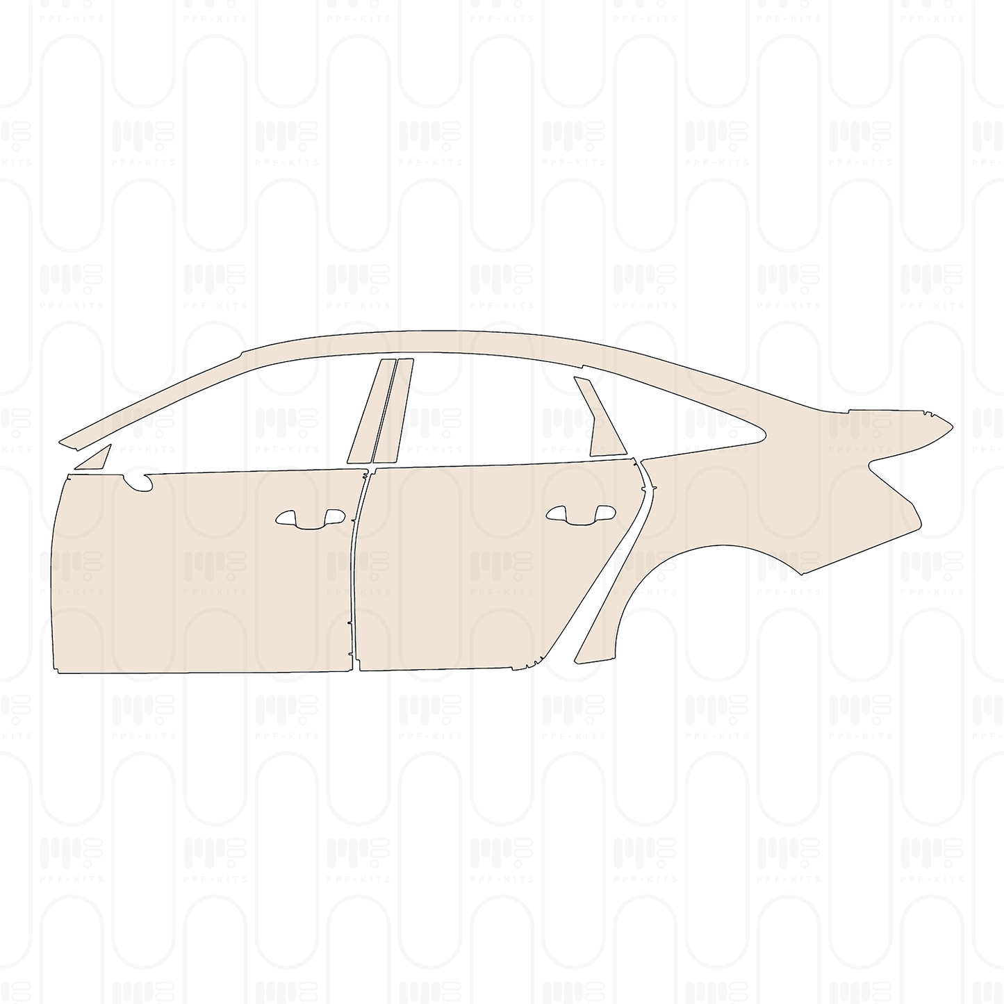Pre-Cut PPF Audi A6 S6 2022