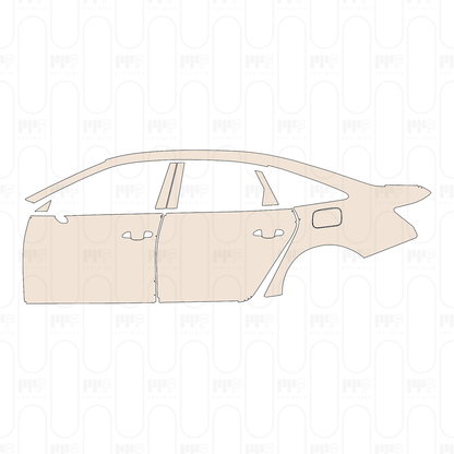 Pre-Cut PPF Audi A6 A6L TFSI e Base 2022