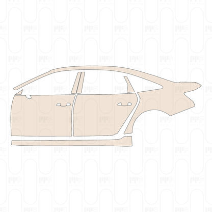 Pre-Cut PPF Audi A6 A6L Base 2022