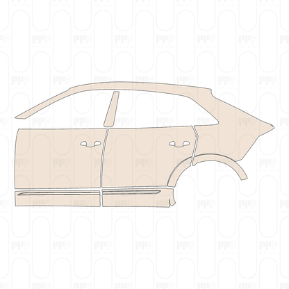 Pre-Cut PPF Audi Q8 S-Line 2022