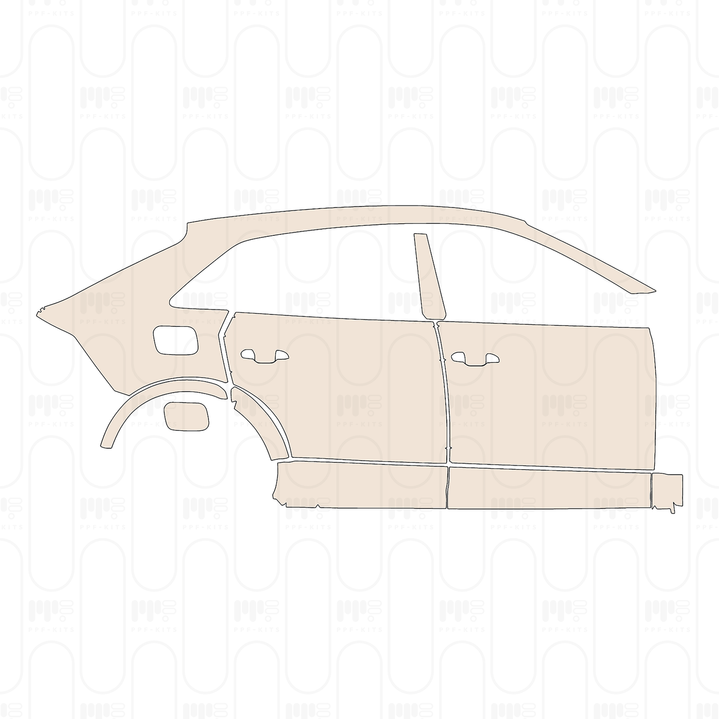 Pre-Cut PPF Audi Q8 RS Q8 2022