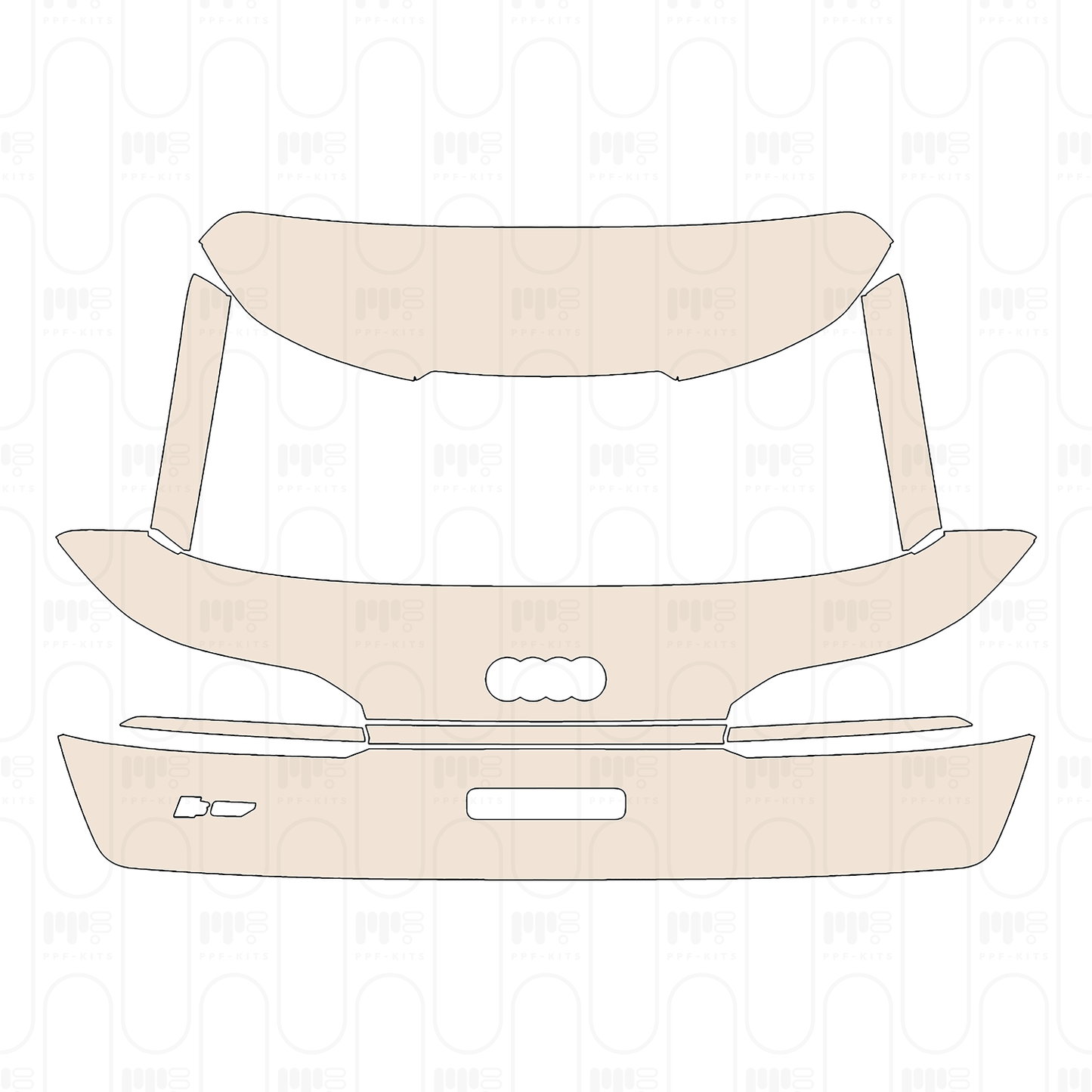 Pre-Cut PPF Audi Q7 SQ7 2022