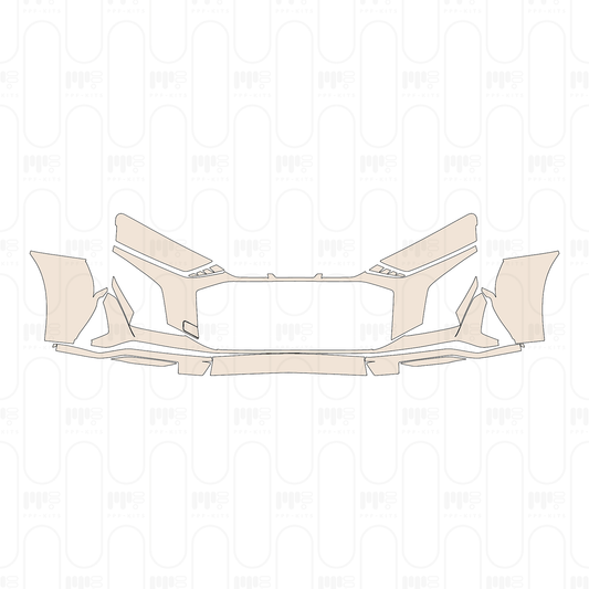 Pre-Cut PPF Audi R8 V10 Spyder 2022