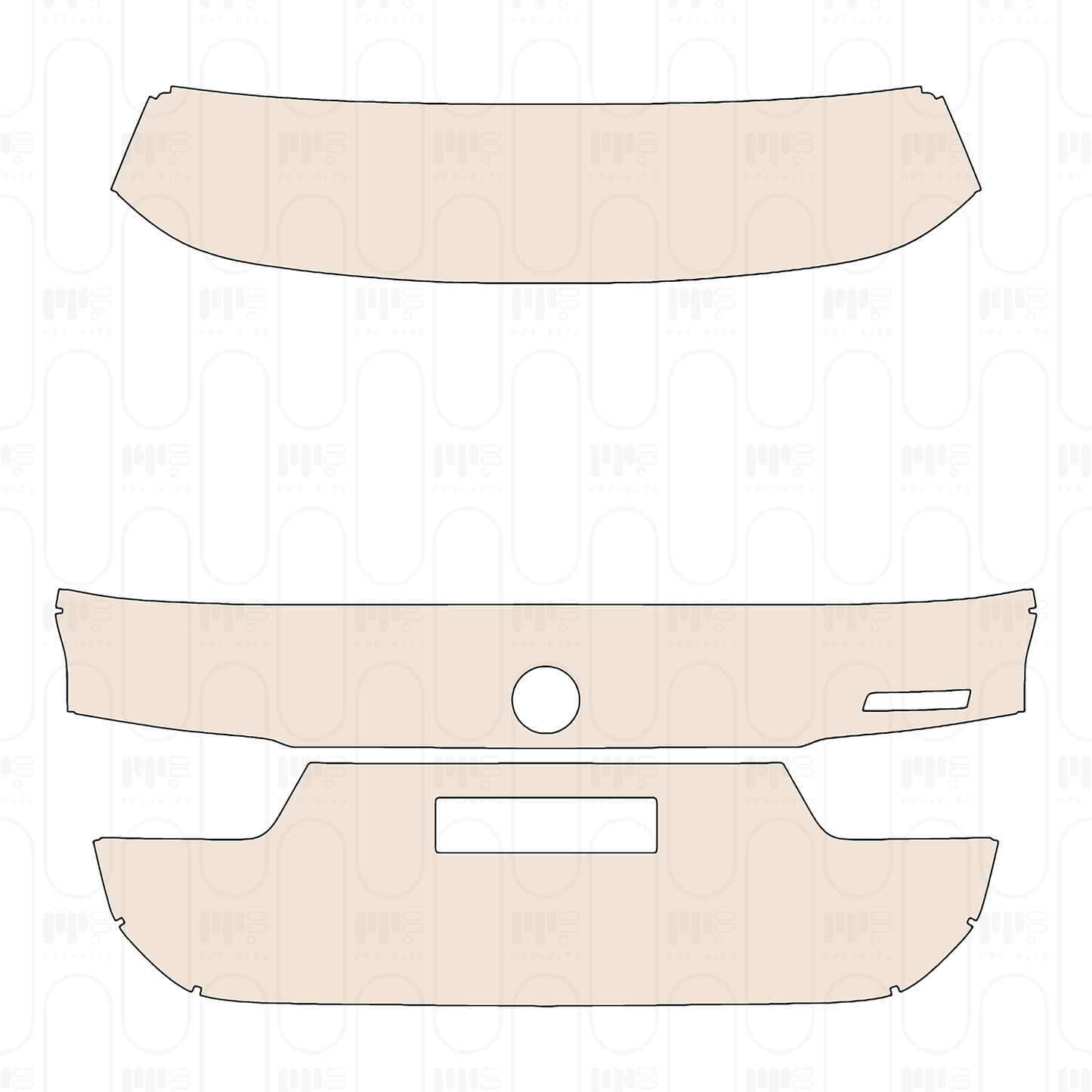 Pre-Cut PPF BMW 3 Series Touring Base 2023