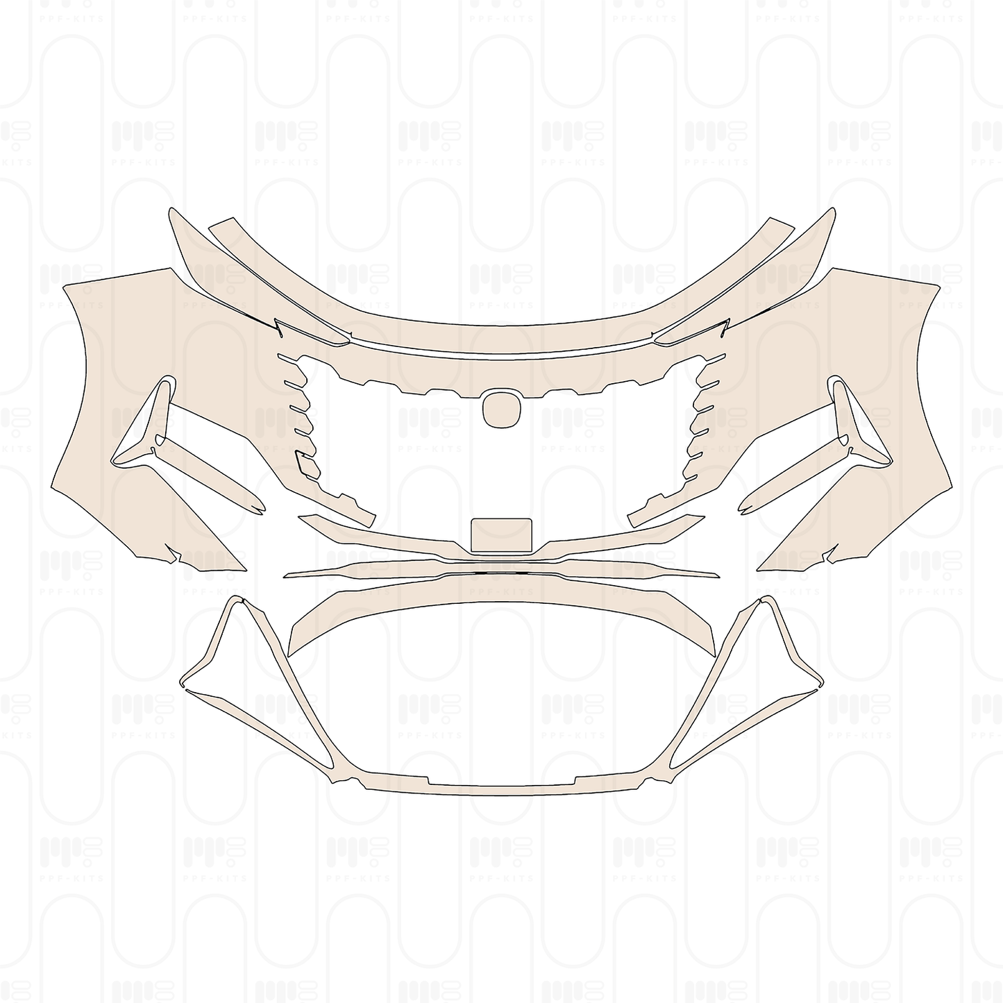 Pre-Cut PPF Changan Auto UNI-K 2023