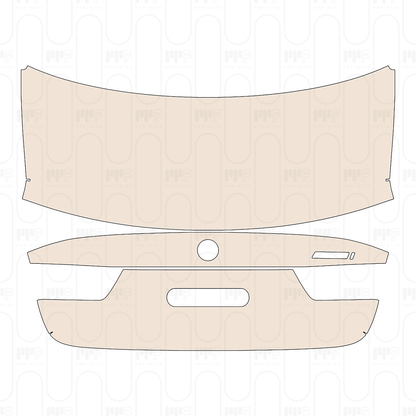 Pre-Cut PPF BMW 3 Series Sedan Base Extended Wheelbase 2023