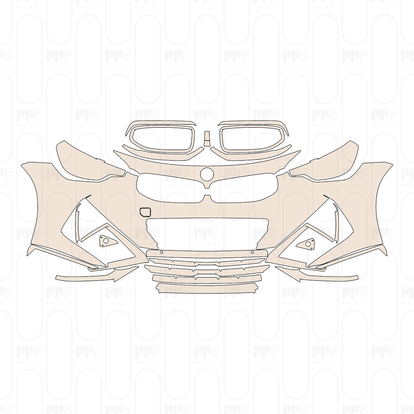 Pre-Cut PPF BMW 2 Series Coupe M235 M240 2022