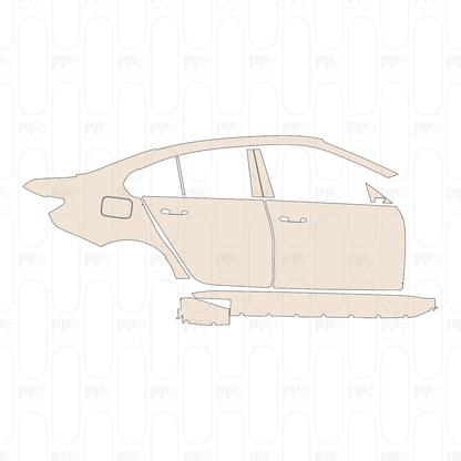 Pre-Cut PPF BMW 3 Series Sedan M3 2022