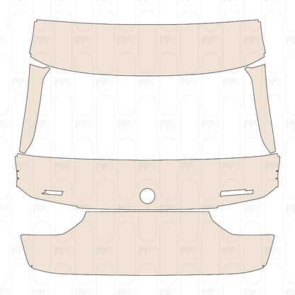 Pre-Cut PPF BMW 5 Series Touring Base 2022